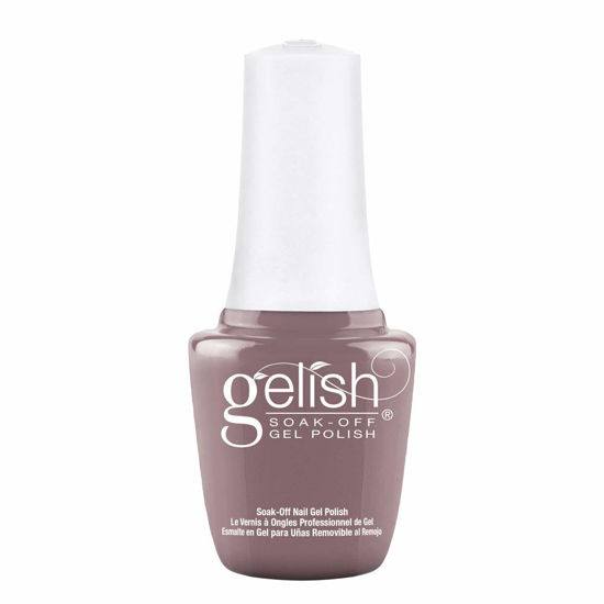 Picture of Gelish MINI I Or-chid You Not Soak-Off Gel Polish, Taupe Gel Nail Polish, Taupe Nail Color, 0.3 oz.