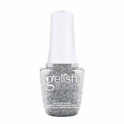 Picture of Gelish MINI Am I Making You Soak-Off Gel Polish, Sparkly Gel Nail Polish, Sparkly Nail Colors, 0.3 oz.