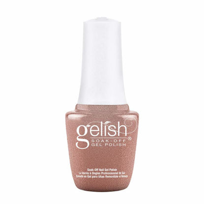 Picture of Gelish MINI No Way Rosé Soak-Off Gel Polish, Sparkly Gel Nail Polish, Sparkly Nail Colors, 0.3 oz.