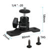 Picture of CAMVATE 1/4"-20 Ball Head with Bottom Pedestal Mount for Monitor/Surveillance System Support - 2324