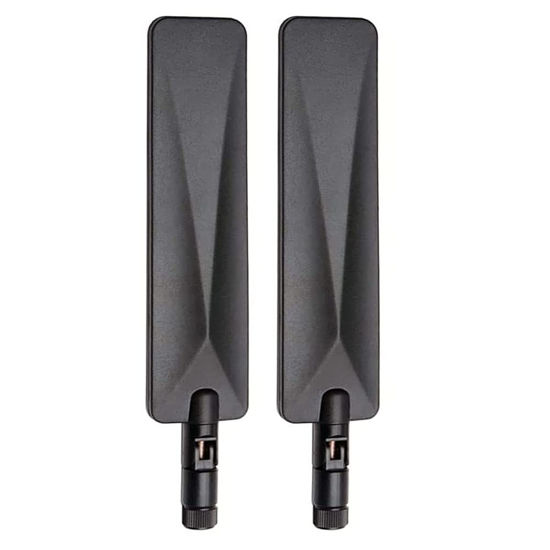 Picture of CORONIR 4G LTE Antenna 10dBi RP SMA Cellular Antenna Compatible with 4G LTE Wireless CPE Router Hotspot Cellular Gateway Industrial IoT Router Trail Wireless Camera Security - 2Pack