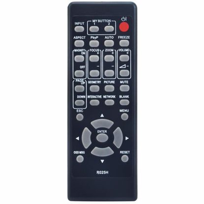 Picture of Replacement Remote R025H HL03037 fit for Hitachi Projector CP-EU4501WN CP-EU5001WN CP-EW3051WN CP-EW3551WN CP-EX3051WN CP-EX3551WN CP-EX4551WN CP-EW4051WN CP-EX5001WN CP-EW5001WN CP-EX303 CP-EX353