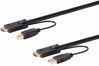 Picture of Monoprice - 136645 HDMI USB Combo Cable - 10 Feet, 4K@60Hz, High Dynamic Range (HDR) for KVM Switches - Switch Series Black