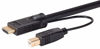 Picture of Monoprice - 136645 HDMI USB Combo Cable - 10 Feet, 4K@60Hz, High Dynamic Range (HDR) for KVM Switches - Switch Series Black