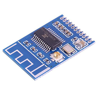 Picture of Bluetooth Audio Transmitter Board, Bluetooth 5.0 Wireless Audio Transmitter Board DC 5V Wireless Stereo Sound Module SMD Mini PCB LED Indicator Status