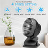 Picture of Clip on Fan, Portable Rechargeable Battery Operated Fan Small Desk Fan for Table, Office, Camping, Dorm, Baby Stroller