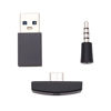 Picture of Bluetooth Dongle Adapter USB 5.0, Compatible with PS4/PS5/Switch/Lite/PC/AirPods/Laptop, Wireless Mini Microphone USB Audio Adapter Receiver, Support SBC A2DP AVRCP AFH HSP