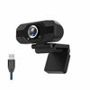 Picture of Webcam with Microphone(30FPS), 1080P HD Camera with Pro Noise Reduction Microphone, Streaming Computer Web Camera with Wide 120°View Angle, for PC Laptop Desktop Video Calling, Conferencing, Live