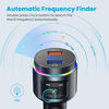 Picture of Bluetooth FM Transmitter for Car, Auto-Tune Bluetooth Car Adapter, Microphones & QC3.0 Wireless Car Radio