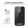 Picture of Bluetooth Receiver, ELEGIANT Car Kit Portable Wireless Audio Adapter 3.5mm Aux Stereo Output for Music Streaming Sound System, A2DP, Built-in Mic Hands-Free for Home/Car Audio System