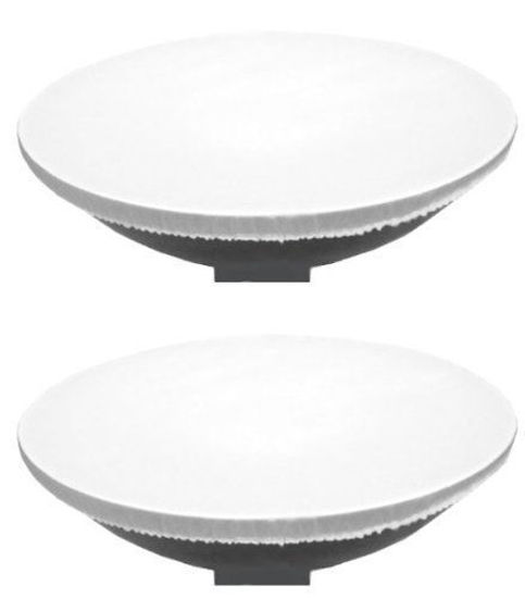 Picture of 2 Pack 16" / 41cm Soft White Diffuser Sock for Beauty Dish Elastic Nylon for Studio Flash