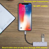 Picture of sunshot SD/TF Card Reader for iPhone/iPad, 4in1 USB OTG Camera Adapter with Charging and Slot Card, Compatible with iPhone/iPad, Support Camera, USB Flash Drive, Mouse, Keyboard, Hubs, MIDI etc.