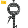 Picture of LETWING S-Type Bracket Bowens Mount Holder for Speedlite Flash Light