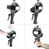 Picture of LETWING S-Type Bracket Bowens Mount Holder for Speedlite Flash Light