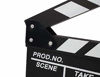 Picture of zmgmsmh Wooden Clapboard Director Film Movie Cut Action Scene Slateboard Clapper Board Slate (Large - Black)