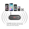 Picture of FM Transmitter, 3.5mm FM Transmitter Hands-Free Calling Wireless Radio Car Kit, Compatible with iPhone, iPad, iPod, Samsung, HTC, MP3, MP4 and Most Devices with 3.5mm Audio Jack