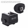 Picture of Vbestlife HD-N3 PC Flashlight Hot Shoe Adapter for Sony a100, a200, a230 a300, a330 a350, a700, a900 and for Minolta a5D, a7D, a5, a7, etc.