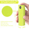 Picture of 2 Pcs Fingerprint Proof Screen Cleaner,3 in 1Touchscreen Mist Cleaner Spray Wipe Cleaner Fingerprint-Proof Soft Fiber Flannel,Safe for All Phones Glasses Tablet Laptop TV Watch Screens(Green)