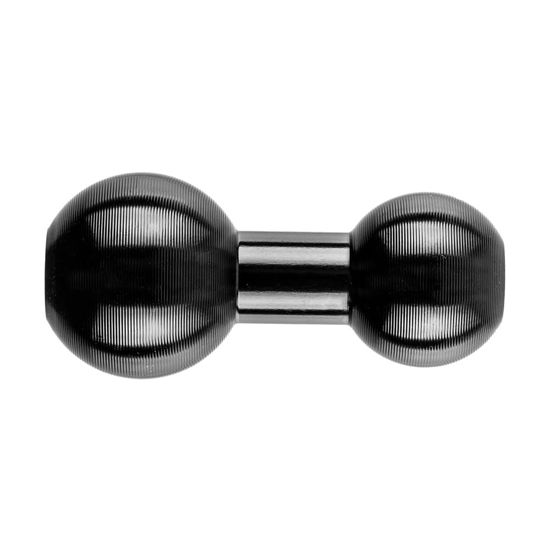 Picture of Tackform 20mm Aluminum Ball to 17mm Ball Adapter Compatible with Garmin and Other GPS Devices with 17mm Balls