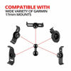 Picture of Tackform 20mm Aluminum Ball to 17mm Ball Adapter Compatible with Garmin and Other GPS Devices with 17mm Balls