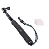 Picture of Black Selfie Stick, 19” Waterproof Extension Hand Grip Adjustable Monopod Pole for GoPro Hero 11 10 9 8 7 6 5 4 3+ 3 Session Hero(2018), AKASO, Xiaomi Yi,SJCAM SJ4000 SJ5000 SJ6000 More