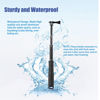 Picture of Black Selfie Stick, 19” Waterproof Extension Hand Grip Adjustable Monopod Pole for GoPro Hero 11 10 9 8 7 6 5 4 3+ 3 Session Hero(2018), AKASO, Xiaomi Yi,SJCAM SJ4000 SJ5000 SJ6000 More