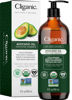 Picture of Cliganic Organic Avocado Oil, 100% Pure (8oz) - for Skin & Hair, Nourishing Carrier Oil for Face & Body