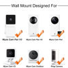 Picture of Wall Mount for Wyze Cam Pan V3/Wyze Cam V3, 360 Degree Swivel Adjustable Mount for Wyze Cam Pan, Wyze Cam V3/V2 and Other Indoor Outdoor Security Camera with Same Interface (3Pack)