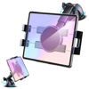 Picture of Dashboard & Windshield Car Tablet Mount Holder, 360° Rotatable Suction Cup Window Dash Phone Stand for iPad Pro 12.9/9.7/11/10.5/Air/Mini 6 5 4, Samsung Galaxy Tab, iPhone 14/13, 4.7"-12.9" Tab Phone