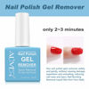 Picture of Gel Nail Polish Remover (15ML)- Professional Gel Remover For Nails With Cuticle Pusher, Gel Nail Remover, Remove Gel Polish In 2-3 Minutes, Safe And Quick DIY Home