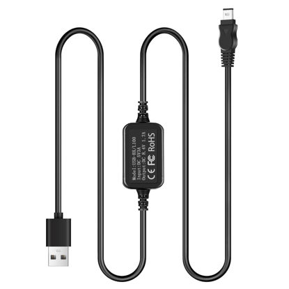 Picture of TKDY AC-L100 USB Power Cord for Sony Handycam Camcorder Charger, ACL100 Power Adapter Supply for DCR TRV128 TRV103 TRV130, CCD-TRV108 TRV308 Replace AC-L10A L10B L15A L15B L100A L100B L100C.