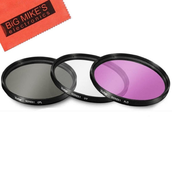 Picture of 43mm 3 Piece Filter Kit (UV-CPL-FLD) for Canon RF 50mm F1.8 STM, RF 16mm F2.8 STM, EF-M 22mm f2 STM, Fujifilm XF 30mm f/2.8 Lens