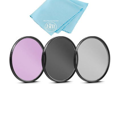 Picture of 37mm 3 Piece Filter Kit (UV-CPL-FLD) for Canon HF W10, HF W11, Olympus Pen E-PL10, OM-D E-M10 Mark IV, Panasonic DC-G100, Lumix G X Vario PZ 14-42mm, Lumix G 42.5mm, Lumix G Vario 12-32mm Lens