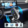 Picture of Bluetooth AUX Receiver for Car, SDNCIE Bluetooth 5.1 Active Noise Cancelling Wireless Audio Receiver for Car Stereo/Home Speaker/Wired Headphone/Music/Hands-Free Calling, 16H Battery Life/Dual Connect