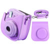 Picture of Katia Camera Case for Fujifilm Instax Mini 9 Instant Camera , also for Fujifilm Instax Mini 8 Instant Film Camera (Grape) , with a Film Pocket