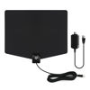 Picture of Amplified Indoor Digital Tv Antenna - Best Powerful Amplifier, Signal Booster & Has up to 200+ Miles Range, Support 8K 4K Full HD Smart and Older Tvs with 13.2ft Coaxial Cable [2023 Release]