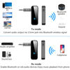 Picture of Bluetooth 5.0 Adapter 3.5mm Jack Aux Dongle, VR robot 2-in-1 Wireless Transmitter Receiver，Hands-Free Microphone Wireless Bluetooth Car Kit, Music Receiver for Car/TV/Home Stereo/Headphones/Projector