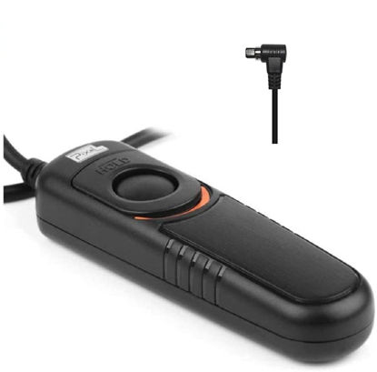 Picture of Pixel RC-201 N3 Shutter Remote Control Release Cord Compatible with Canon R3, R5, R5C, 10D, 1DX, 1DC, 1DS, 1D, 5D, 5DS, 5DSR, 6D, 7D, 50D, 40D, 30D, 20D