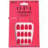 Picture of OPI xPRESS/ON Press On Nails, Up to 14 Days of Wear, Gel-Like Salon Manicure, Vegan, Sustainable Packaging, With Nail Glue, Short Pink Nails,Strawberry Margarita