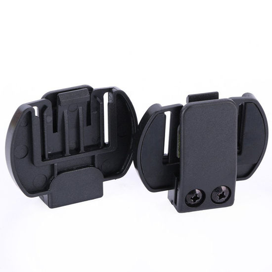 Picture of Amazingbuy - 2 Pcs Vnetphone V6 V4 V2-5OOC Intercom Accessories,Helmet Intercom Clip Mounting Bracket,Motorcycle BT Bluetooth Intercom Headset Accessories