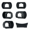 Picture of KIWIFOTOS KE-EP18L Large Soft Silicone Eye Cup, a7II Eyecup, a7III Eyecup, a7RII Vieewfinder, a7III Eyecup, a7SII Eye Piece, EP18, 50*33.1*20.6mm, Compatible with Sony a7 a7r a7s II III IV a9II a9