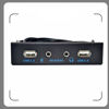 Picture of SaiDian 1Pcs USB 2.0 Hub Front Pane for PC Desktop 3.5Inch Floppy Disk Bay Expansion