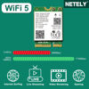 Picture of NETELY Wireless-AC 9560NGW NGFF M2 CNVI Interface CRF WiFi Adapter, Wireless-AC 2030Mbps (2.4GHz 300Mbps & 5GHz 160MHz 1730Mbps), Bluetooth 5.0, Intel Wireless-AC 9560NGW (Wireless-AC 9560NGW)