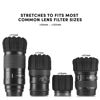 Picture of Pelican Outdoor - Rugged Silicone Camera Lens Cover - Weather Sealing Fit - Stealth Black