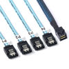 Picture of ADCAUDX Mini SAS to SATA Cable:1M SFF-8643 to SATA Mini SAS Breakout Cable SFF8643 to SATA Mini SAS HD to SATA SAS to 4 SATA Breakout Cable (3.3FT)