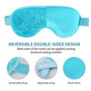 Picture of 2PCS Gel Eye Mask, Reusable Hot Cold Therapy Eye Mask for Puffiness /Dark Circles/Eye Bags /Dry Eyes/Headaches/Migraines/Stress Relief, Cooling and Compress Eye Mask (Blue)