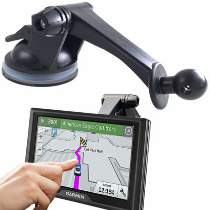 Picture of Randconcept - GPS Mount for Garmin | GPS Dashboard Mount Dash Windshield Window Car Holder for Garmin Nuvi RV Dezl Drive Drivesmart Driveassist and More