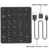 Picture of Astargo Stratosphere Wired Number Pad for Laptop - Slim USB Numeric Keypad with 3.9ft Cable, Plug and Play 26 Keys - Keyboard Numpad Compatible with Windows PC - Perfect Add On 10 Key USB Keypad