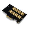 Picture of zimaboard PCIe to M.2 NVME SSD Adapter Card 32Gbps M Key/B Key PCIe4.0 X1 X4 Adapter Server Desktop PC Support SATA NGFF