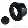 Picture of Petal Screw in Lens Hood for Sony FE 28-60mm f/4-5.6 Lens SEL2860 and Sony E PZ 16-50mm f/3.5-5.6 OSS Lens SELP1650 on Sony ZV-E1 ZV-E10 A7C A6400 A6300 A6100 A6000 with a 40.5mm Adapter Ring